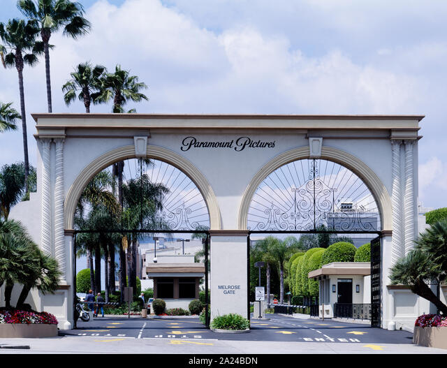 Which Actor Took His Name From a Street That Leads Up To The Gates of Paramount Studios?
